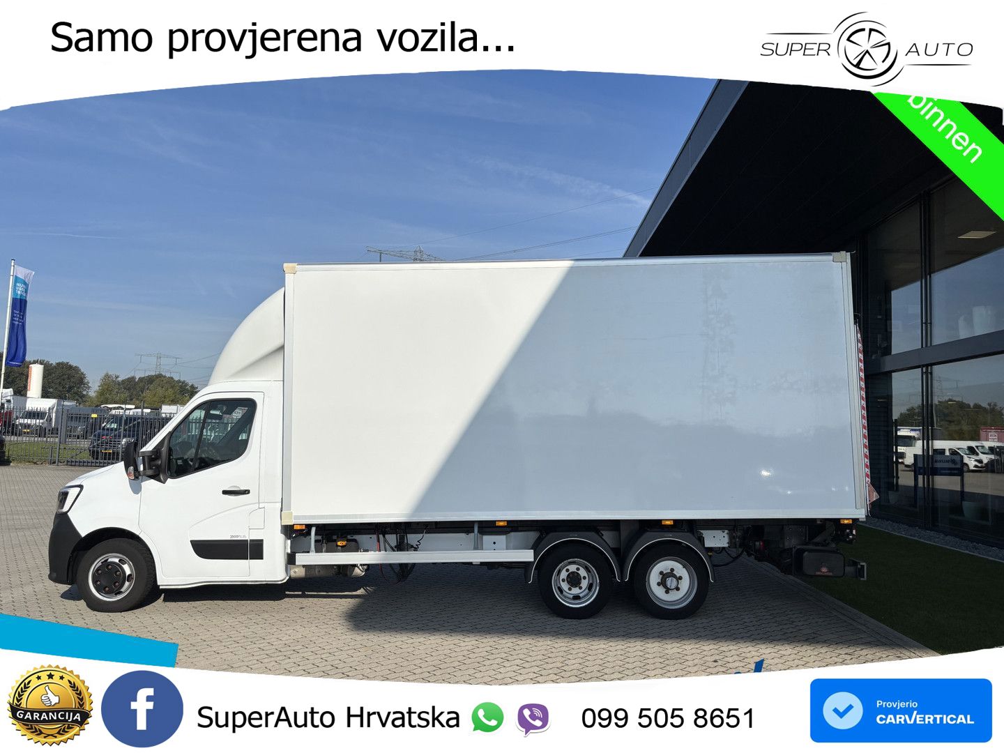 Renault Master T35 165 BE-Combi + Laadklep 165 KS