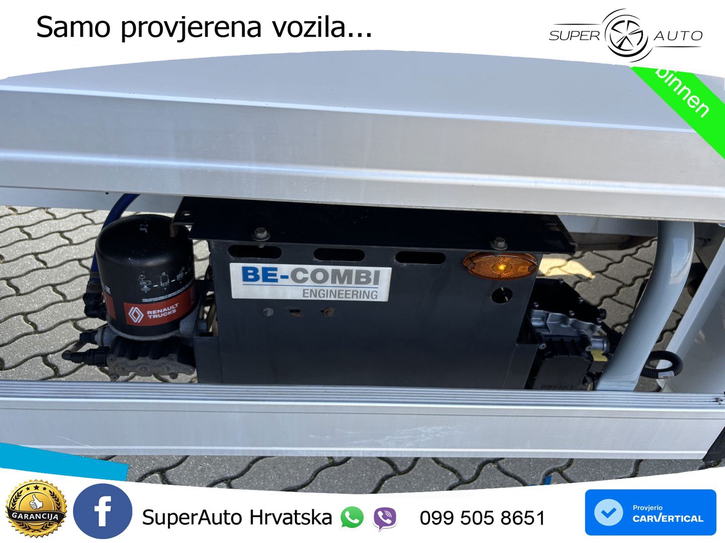 Renault Master T35 165 BE-Combi + Laadklep 165 KS
