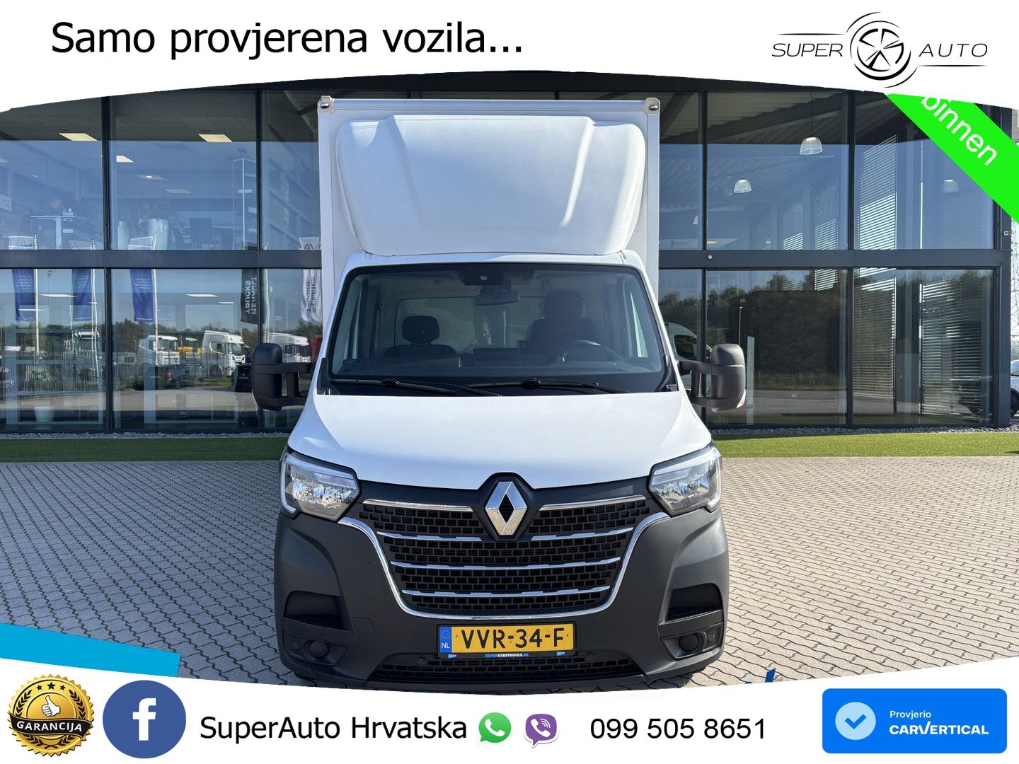 Renault Master T35 165 BE-Combi + Laadklep 165 KS