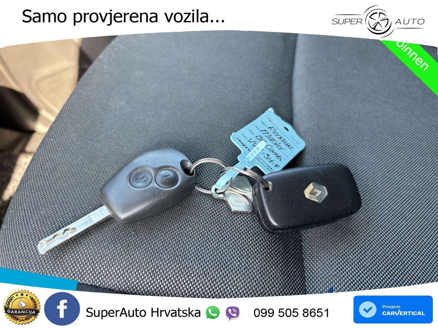 Renault Master T35 165 BE-Combi + Laadklep 165 KS