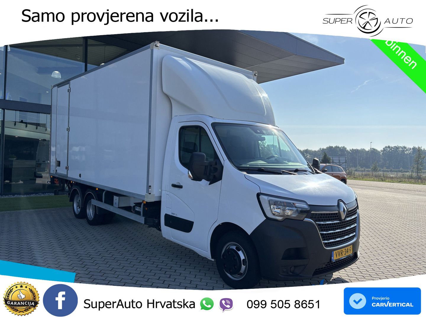 Renault Master T35 165 BE-Combi + Laadklep 165 KS