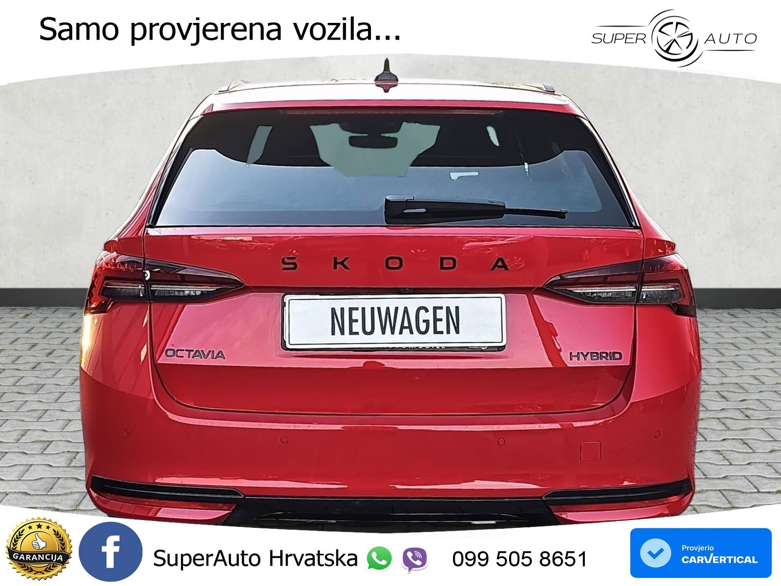 Škoda Octavia Combi 1.5 TSI (150 KS) DSG SportLine MATRIX+GR SJED+KAM