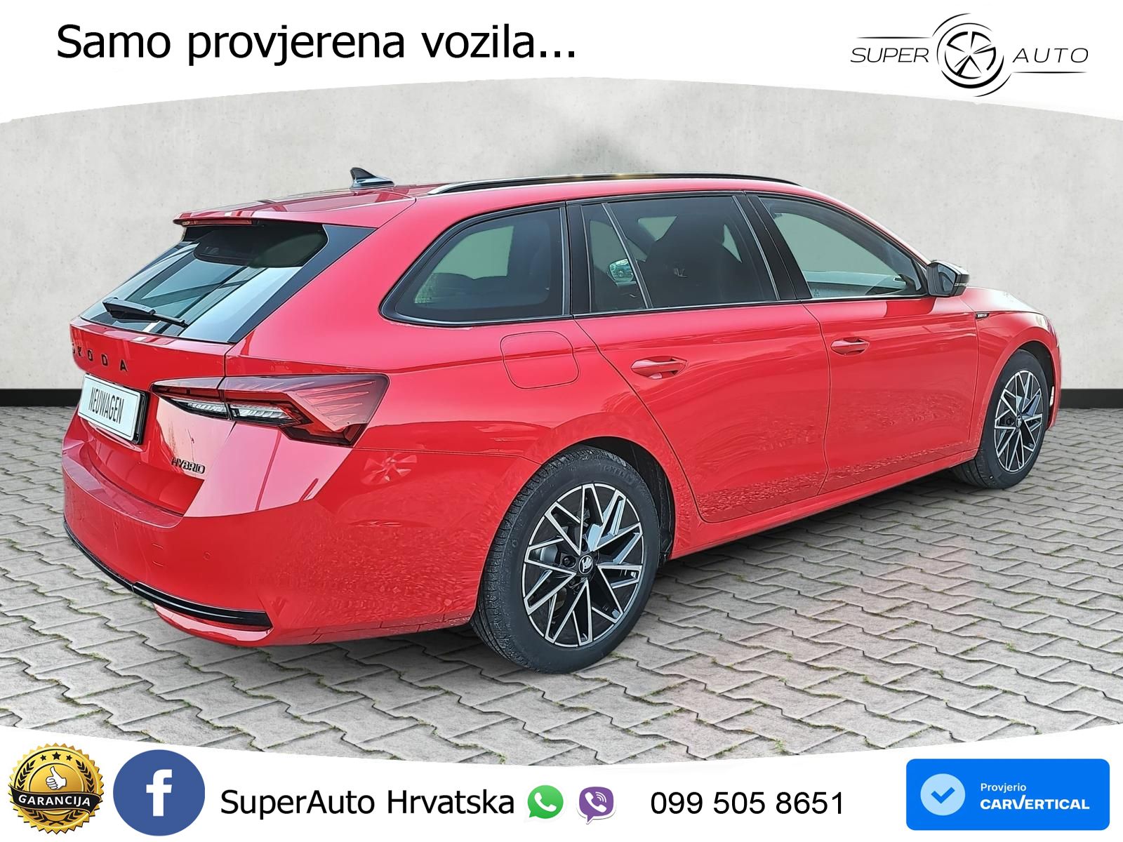 Škoda Octavia Combi 1.5 TSI (150 KS) DSG SportLine MATRIX+GR SJED+KAM