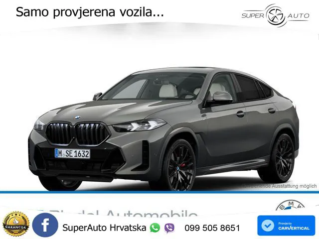 BMW X6 30d (298 KS) xDrive Steptronic M Sport LED+GR SJED+ACC