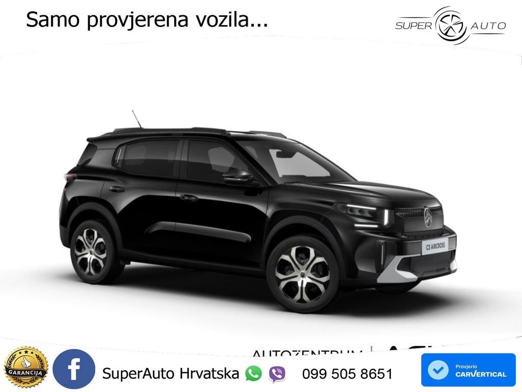 Citroen C3 Aircross 1.2 PureTech (101 KS) PLUS