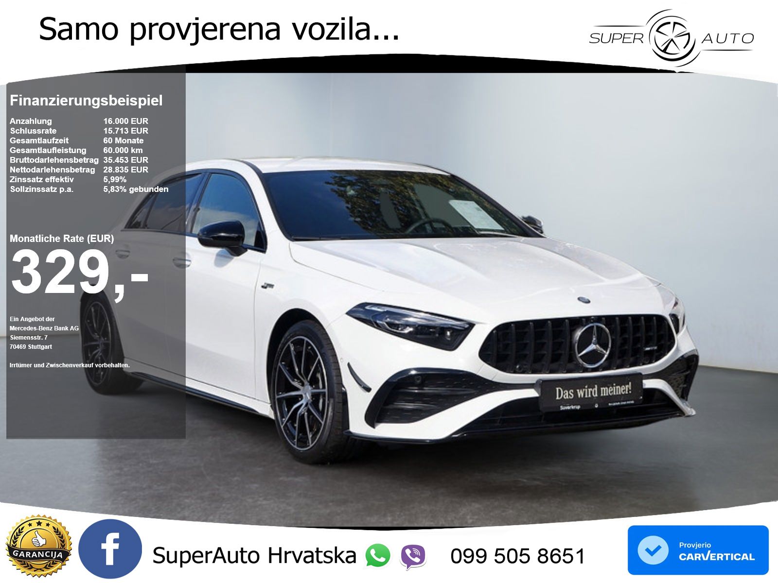 Mercedes-Benz AMG A 35 4MATIC AMG SPEEDSHIFT DCT