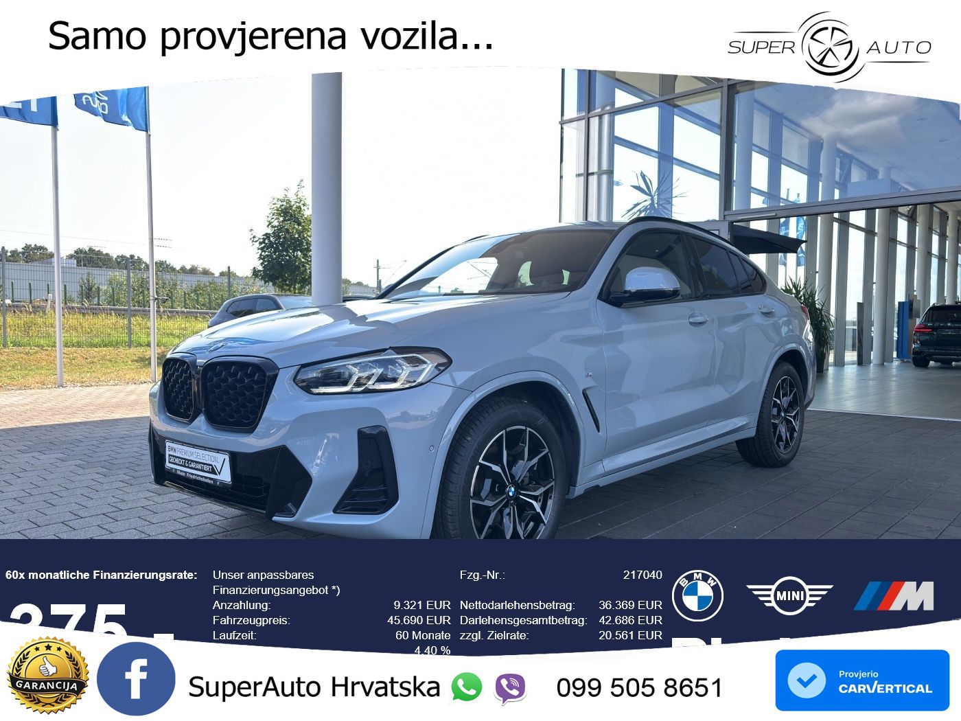 BMW X4 20i (184 KS) xDrive Steptronic M Sport LED+GR SJED+ACC