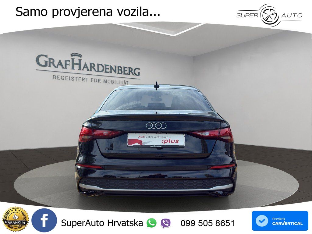 Audi A3 Limuzina 30 TFSI (116 KS) advanced