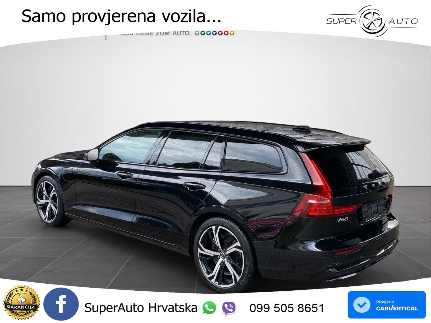 Volvo V60 2.0 T8 AWD Geartronic LED+GR SJED+ACC