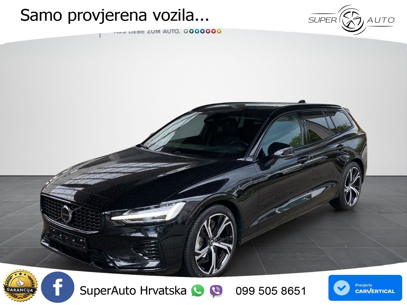Volvo V60 2.0 T8 AWD Geartronic LED+GR SJED+ACC