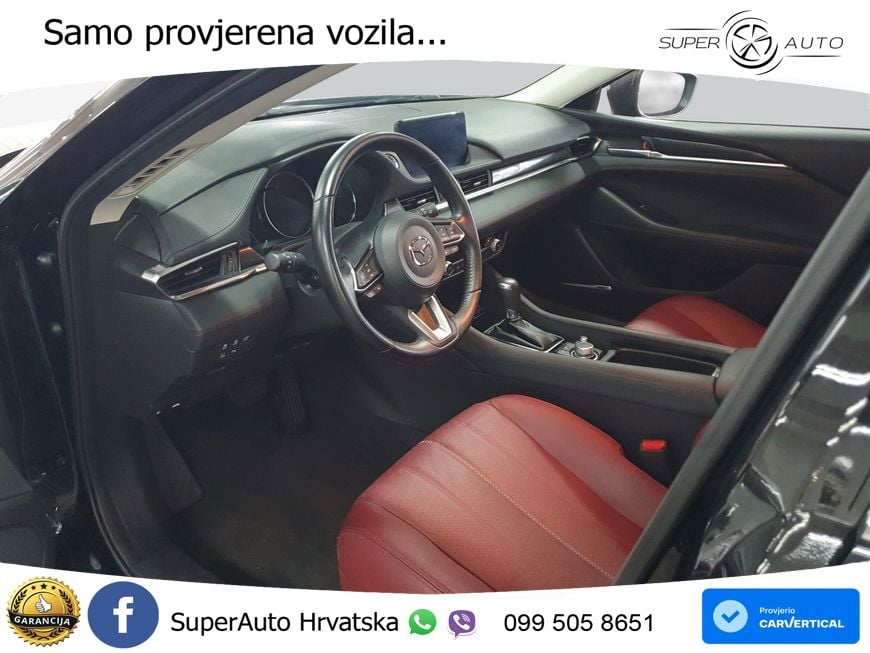 Mazda 6 Sport Combi 2.5 SKYACTIV-G (194 KS) SKYACTIV-Drive LED+GR SJED+ACC