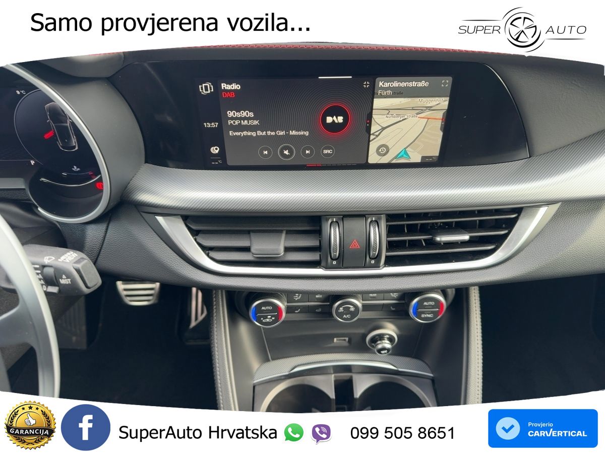Alfa Romeo Stelvio 2.0 Turbo (280 KS) Q4 Automatic