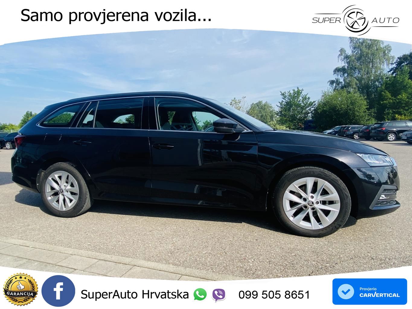 Škoda Octavia Combi 2.0 TDI (150 KS) DSG LED+GR SJED+ACC