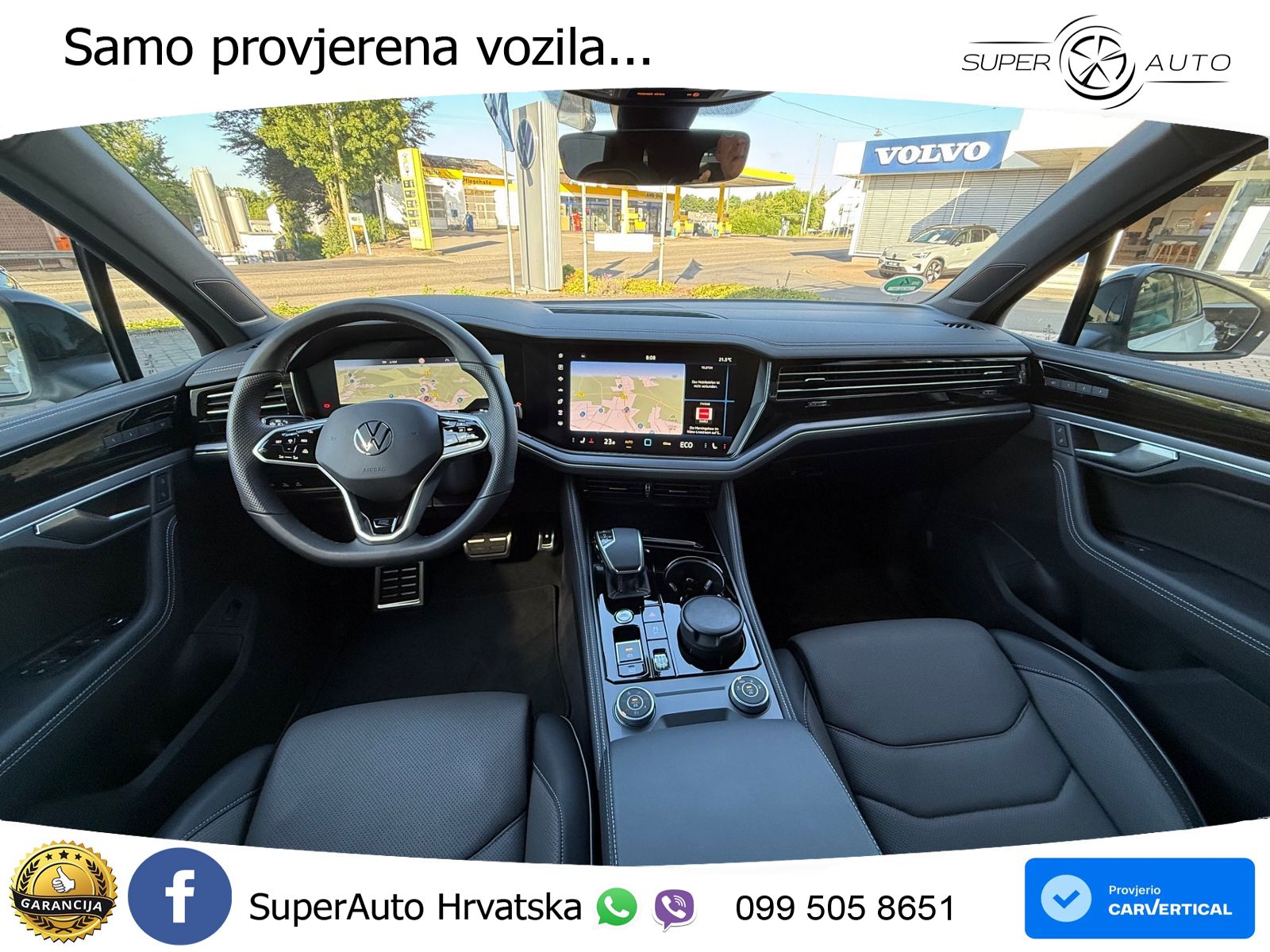 Volkswagen Touareg 3.0 V6 TDI (286 KS) 4MOTION Tiptronic ZRAČNI+ACC+GR SJED+KAM+PANO