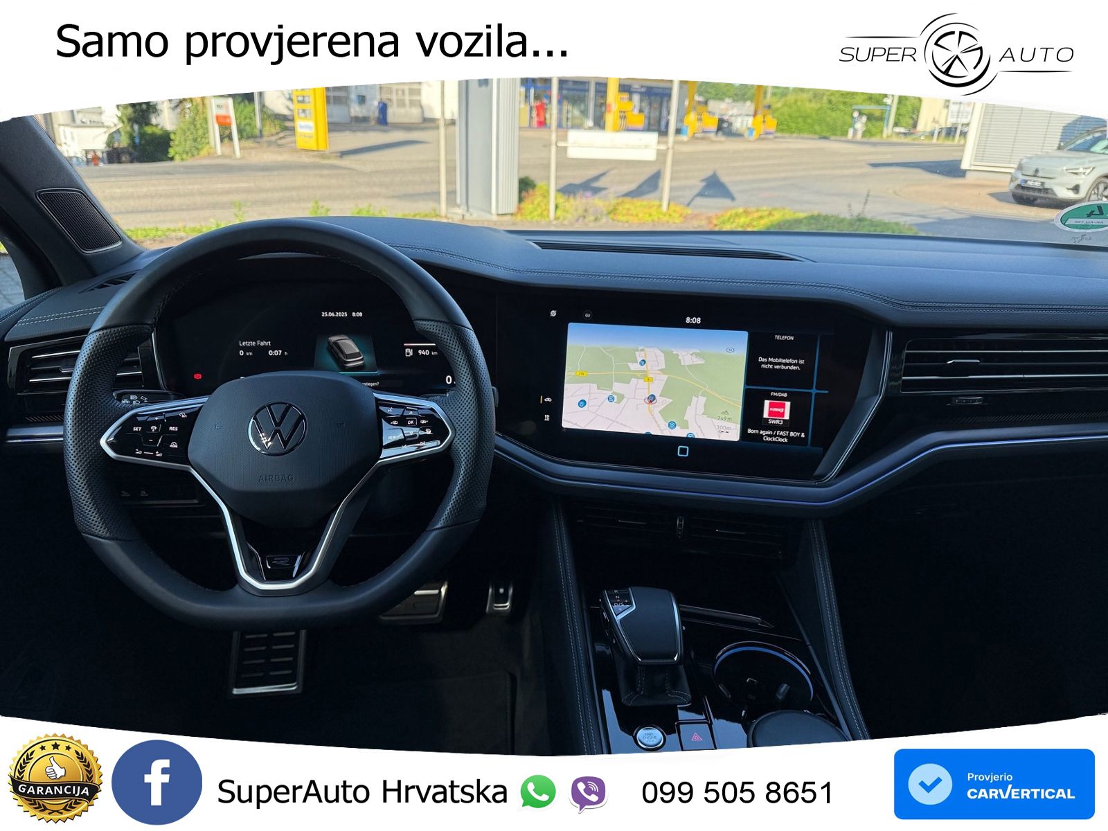 Volkswagen Touareg 3.0 V6 TDI (286 KS) 4MOTION Tiptronic ZRAČNI+ACC+GR SJED+KAM+PANO