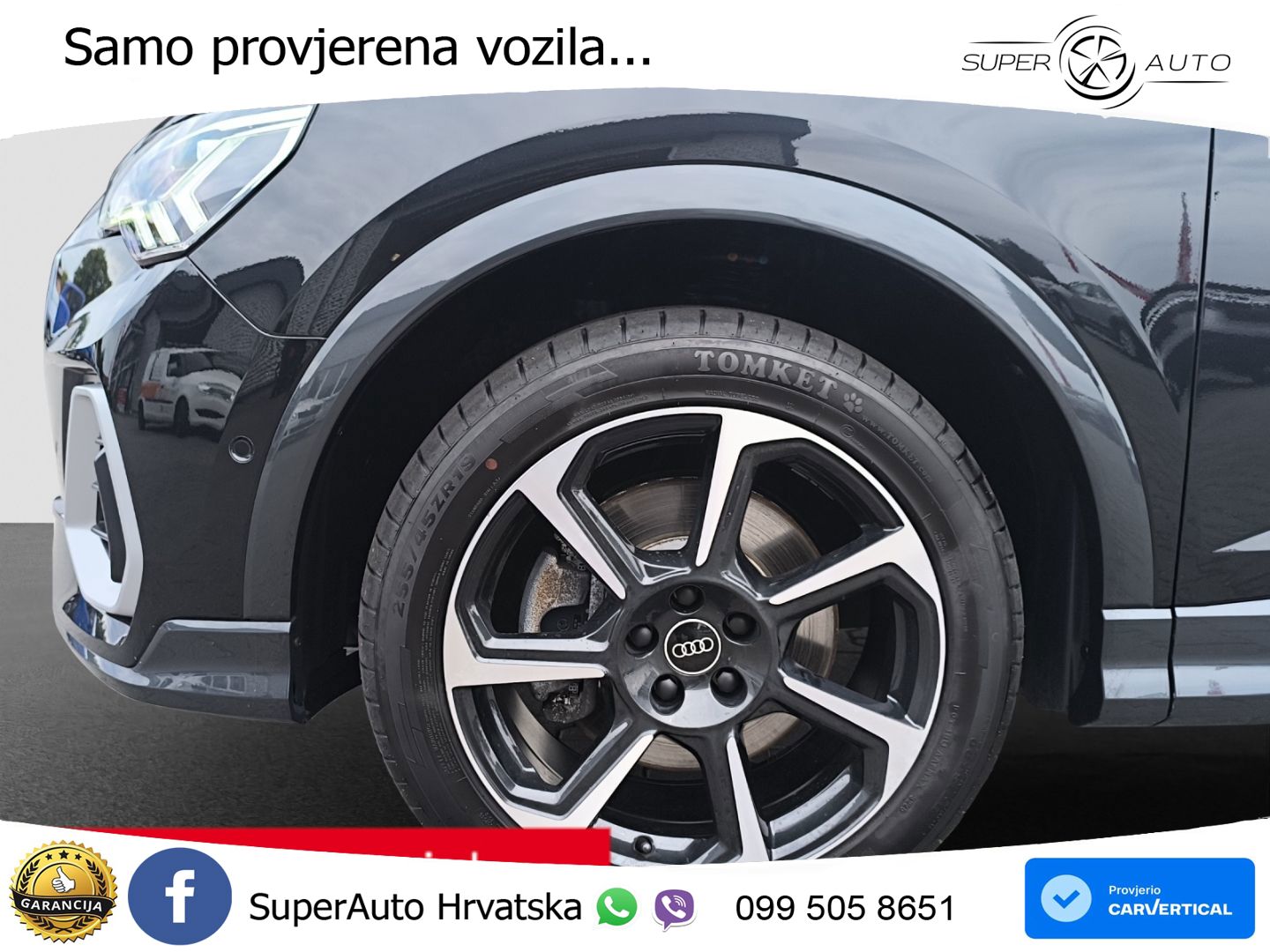 Audi Q3 II Sportback 45 TFSI (245 KS) quattro S tronic S line LED+GR SJED+ACC