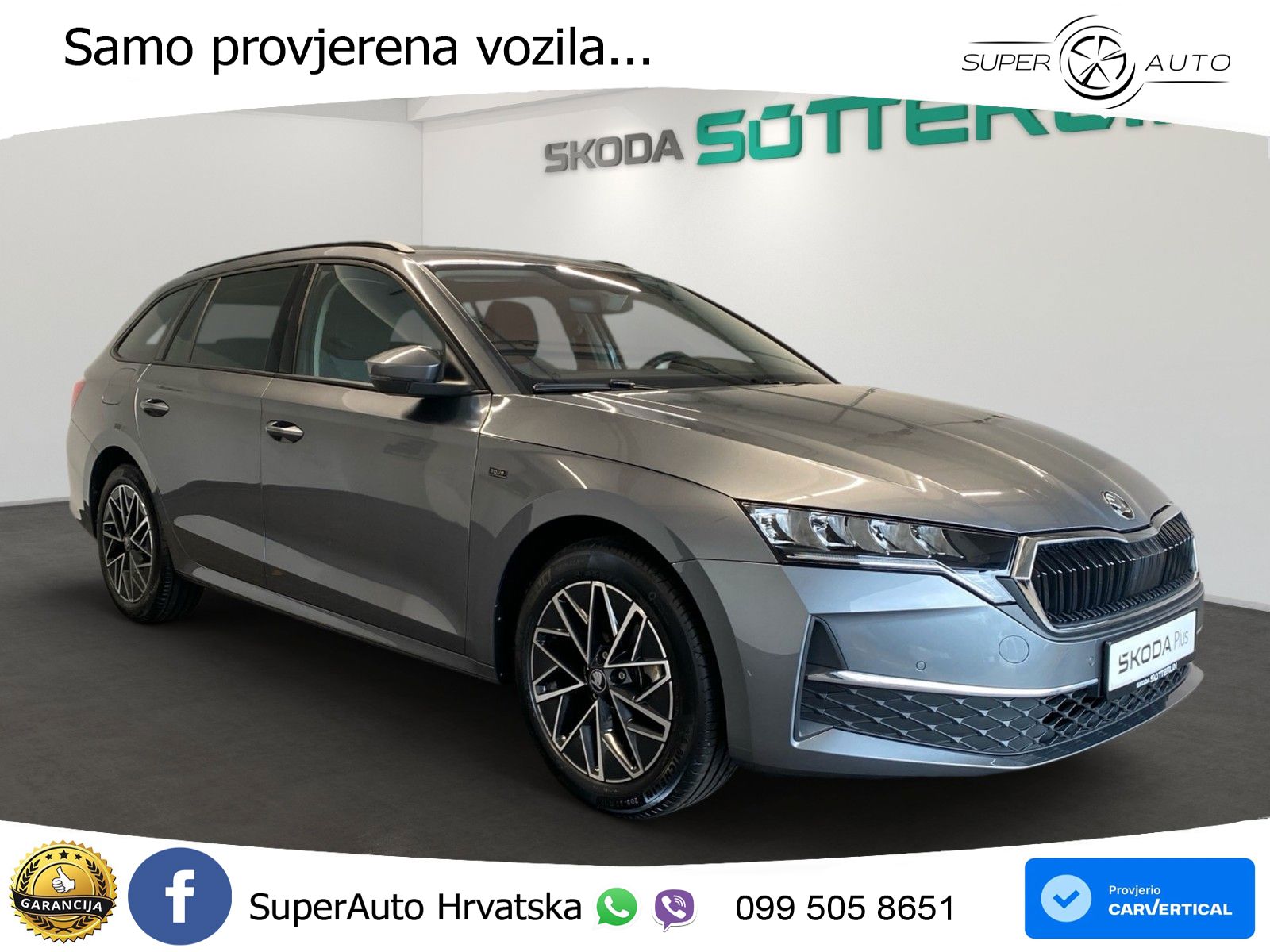 Škoda Octavia Combi 1.5 TSI (116 KS) LED+GR SJED+ACC
