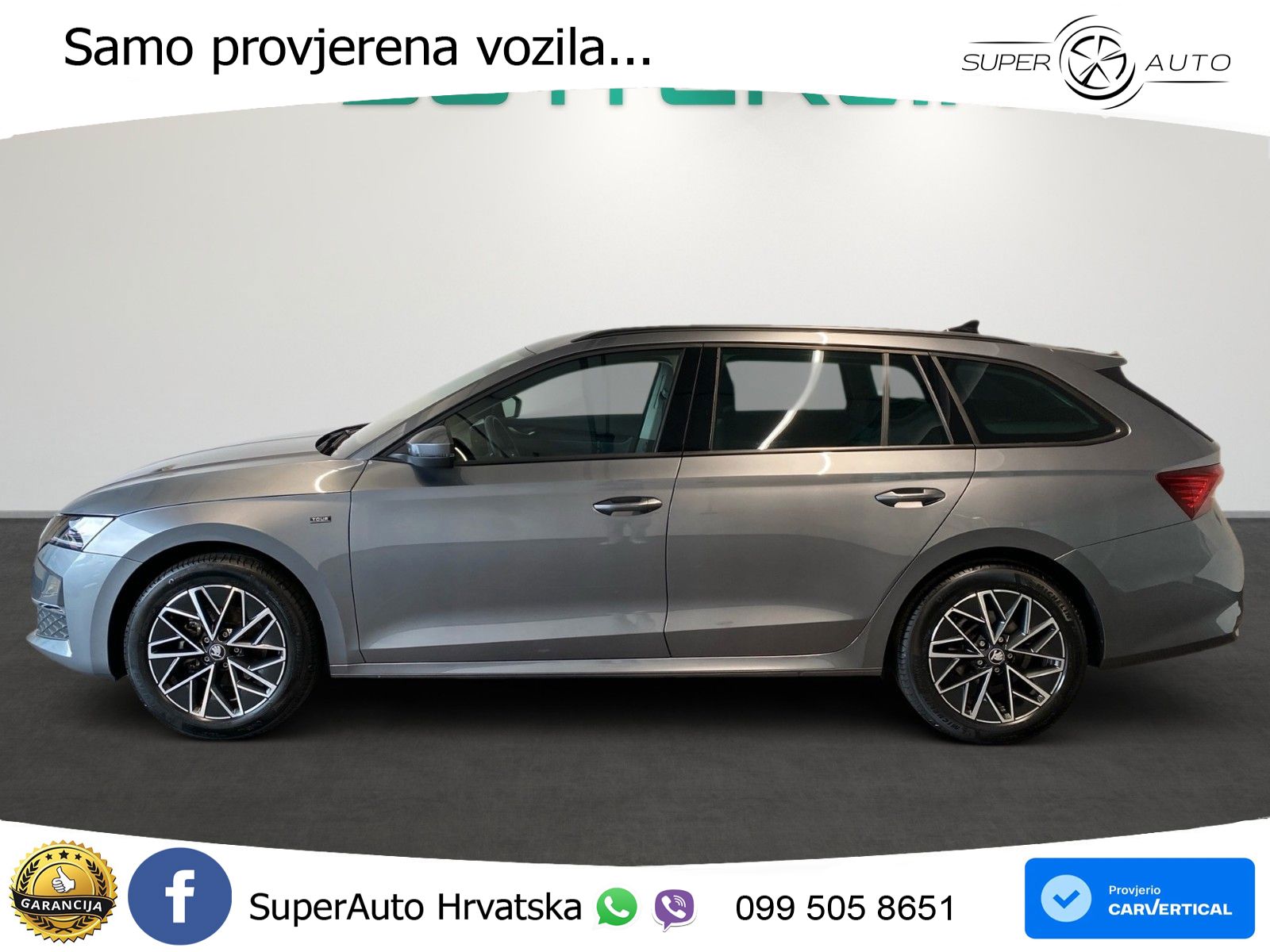 Škoda Octavia Combi 1.5 TSI (116 KS) LED+GR SJED+ACC
