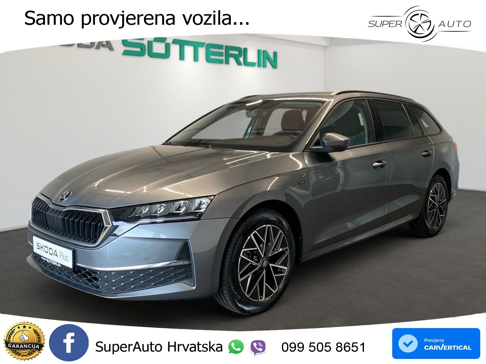 Škoda Octavia Combi 1.5 TSI (116 KS) LED+GR SJED+ACC