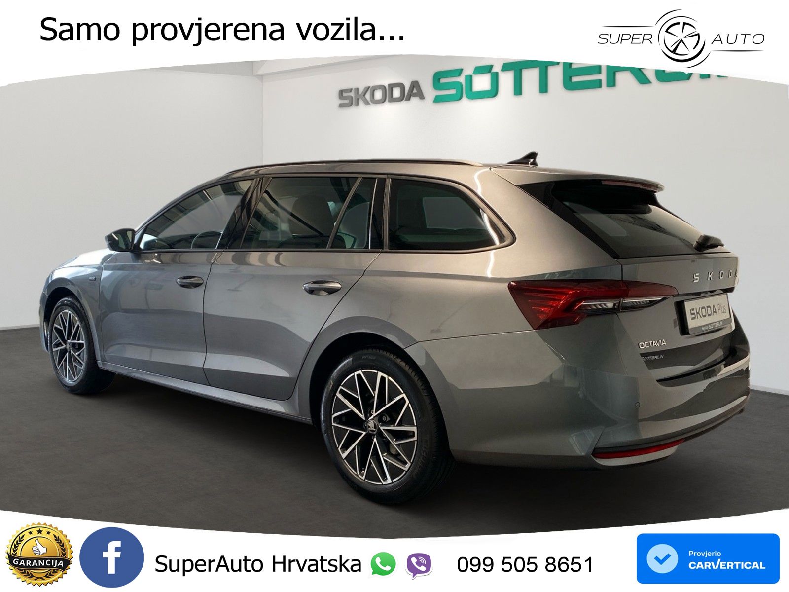 Škoda Octavia Combi 1.5 TSI (116 KS) LED+GR SJED+ACC