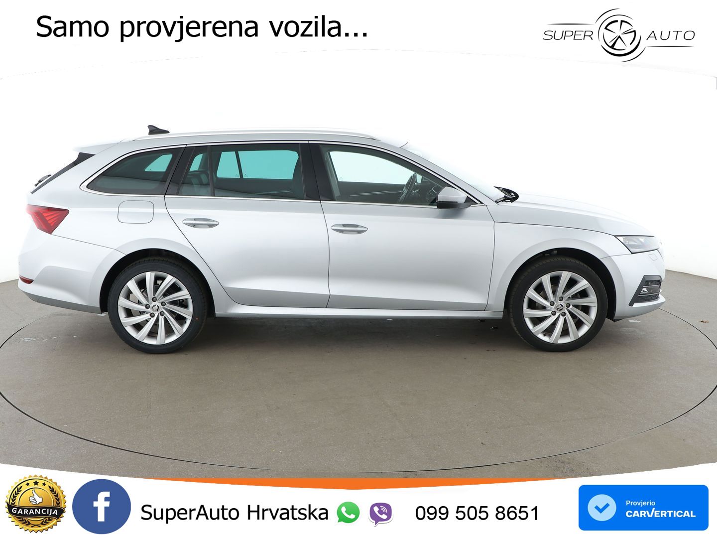 Škoda Octavia Combi 2.0 TDI (150 KS) DSG LED+GR SJED+ACC