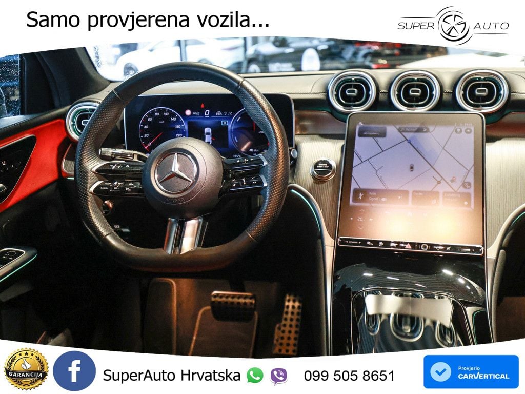 Mercedes GLC Coupe 300e (313 KS) 4MATIC 9G-TRONIC AMG ZRAČNI+ACC+GR SJED+KAM