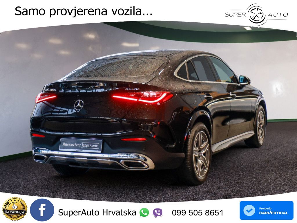 Mercedes GLC Coupe 300e (313 KS) 4MATIC 9G-TRONIC AMG ZRAČNI+ACC+GR SJED+KAM