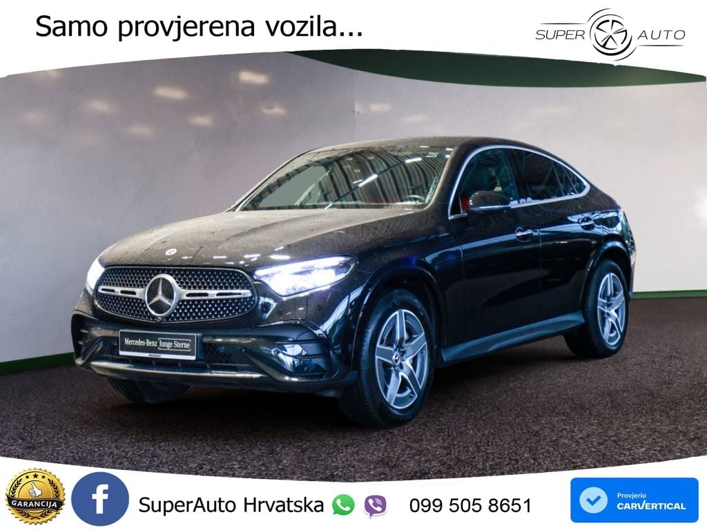 Mercedes GLC Coupe 300e (313 KS) 4MATIC 9G-TRONIC AMG ZRAČNI+ACC+GR SJED+KAM