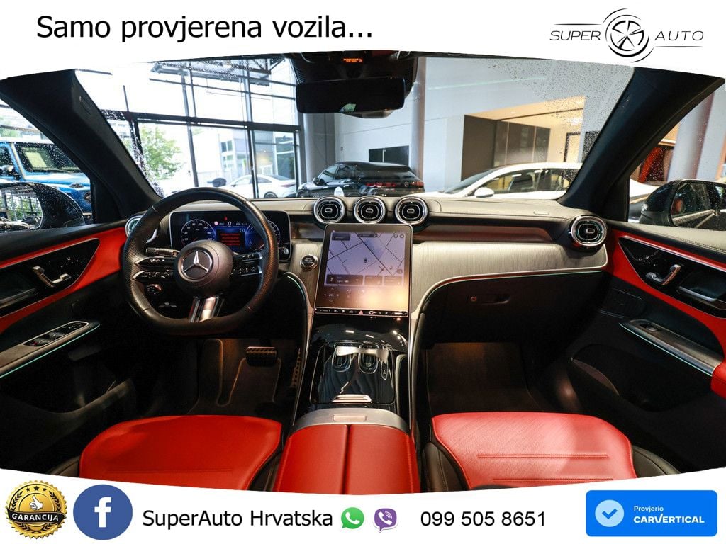 Mercedes GLC Coupe 300e (313 KS) 4MATIC 9G-TRONIC AMG ZRAČNI+ACC+GR SJED+KAM