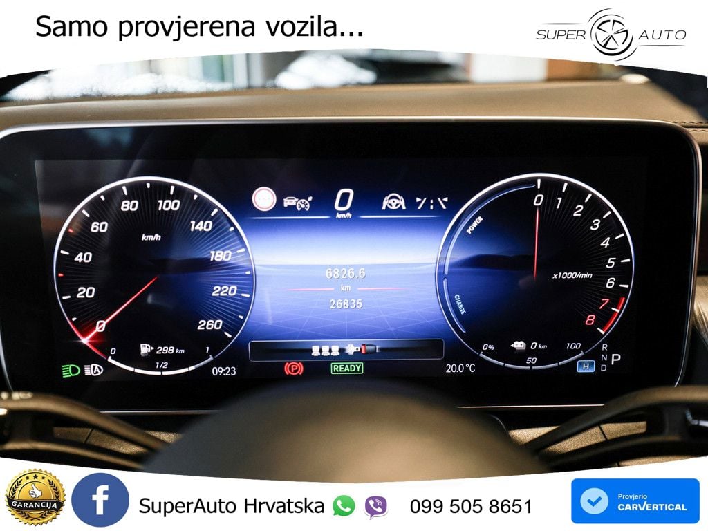 Mercedes GLC Coupe 300e (313 KS) 4MATIC 9G-TRONIC AMG ZRAČNI+ACC+GR SJED+KAM