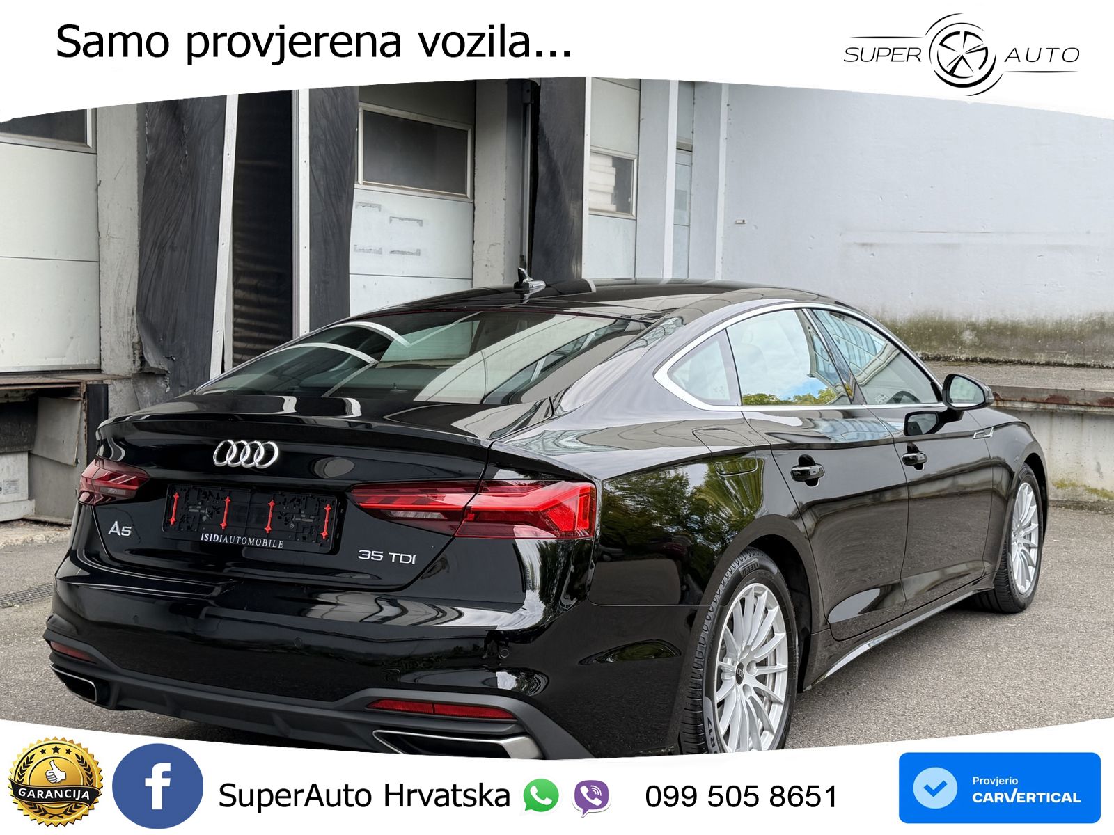Audi A5 Sportback 35 TDI (163 KS) S tronic LED+GR SJED+ACC