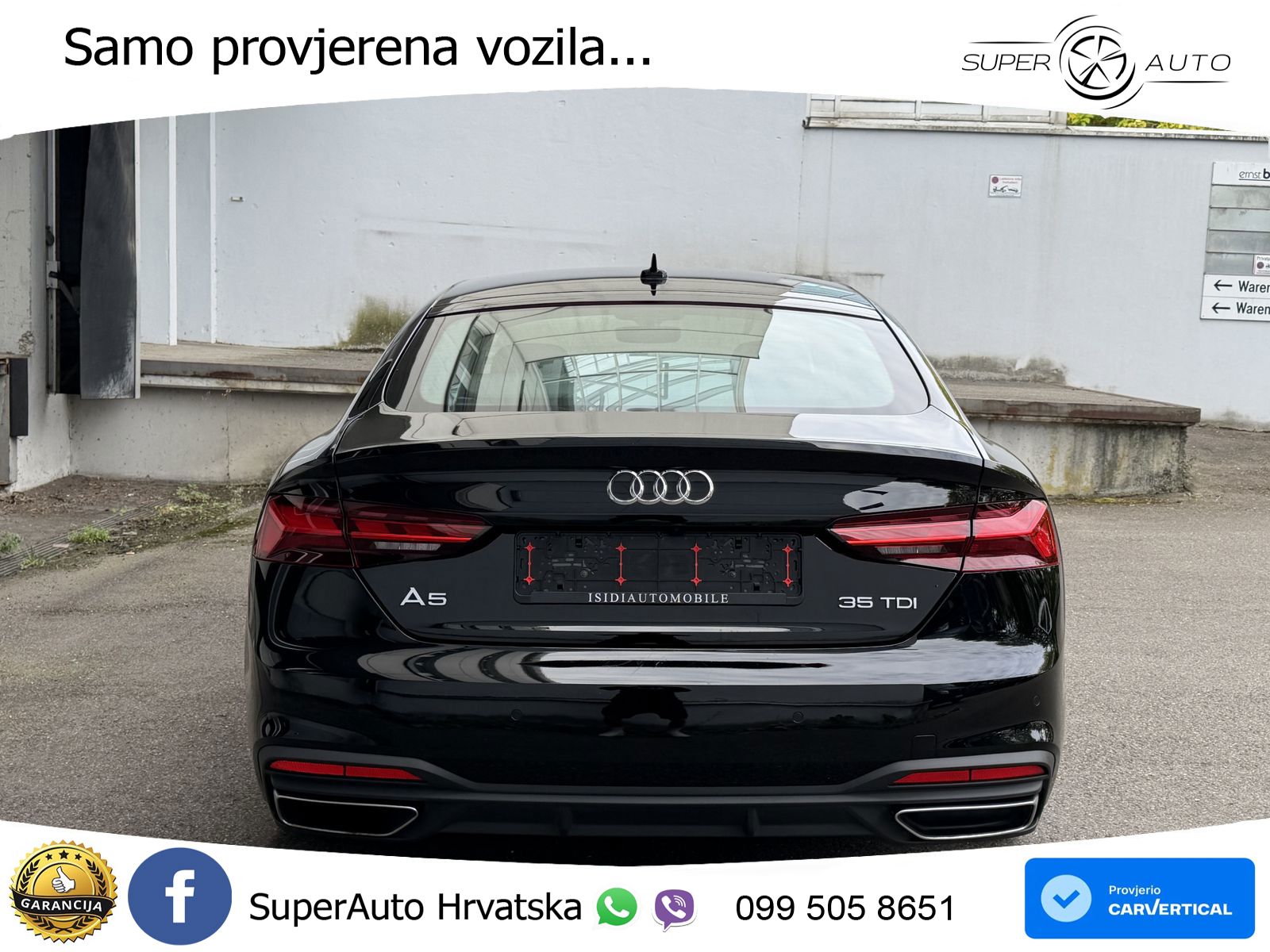 Audi A5 Sportback 35 TDI (163 KS) S tronic LED+GR SJED+ACC