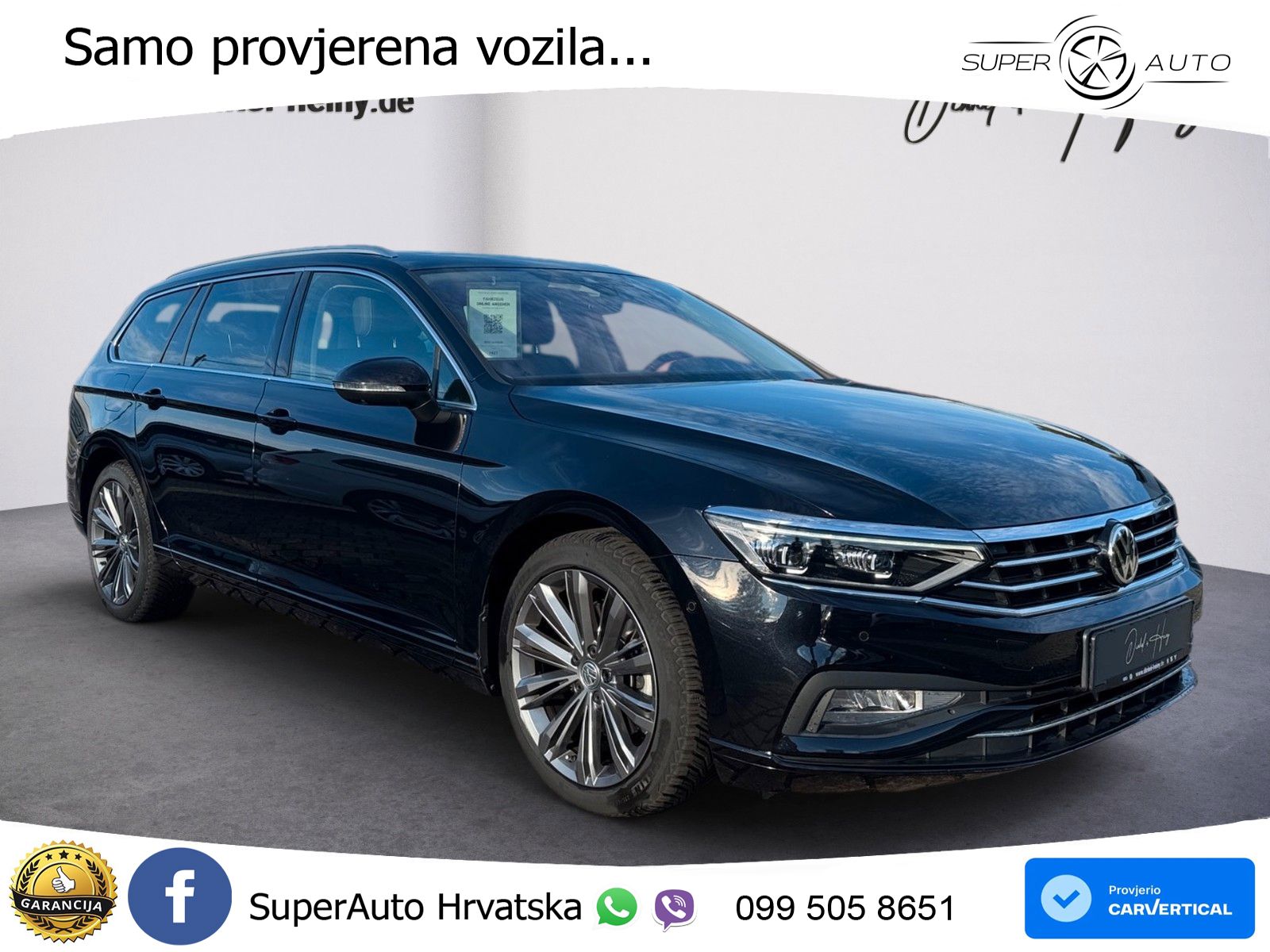 Volkswagen Passat Variant 2.0 TDI (190 KS) DSG Business LED+GR SJED+ACC