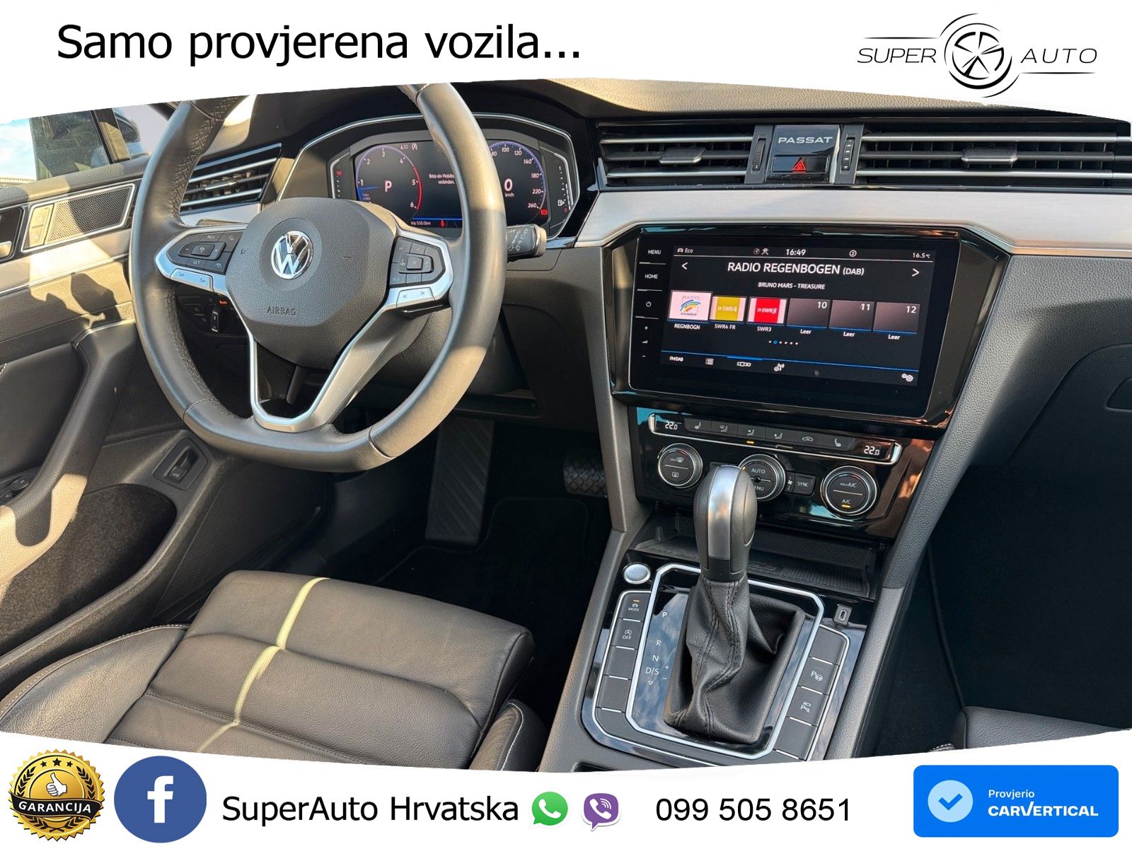 Volkswagen Passat Variant 2.0 TDI (190 KS) DSG Business LED+GR SJED+ACC