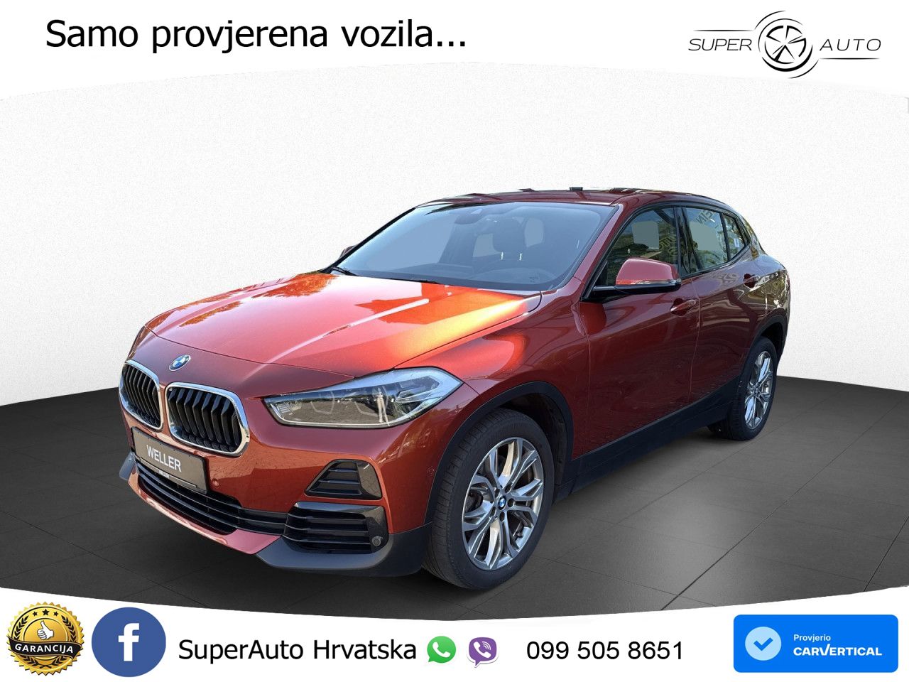 BMW X2 xDrive20d Steptronic LED+GR SJED+ACC