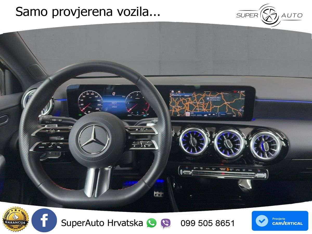 Mercedes-Benz A 200d 8G-DCT AMG LED+GR SJED+ACC