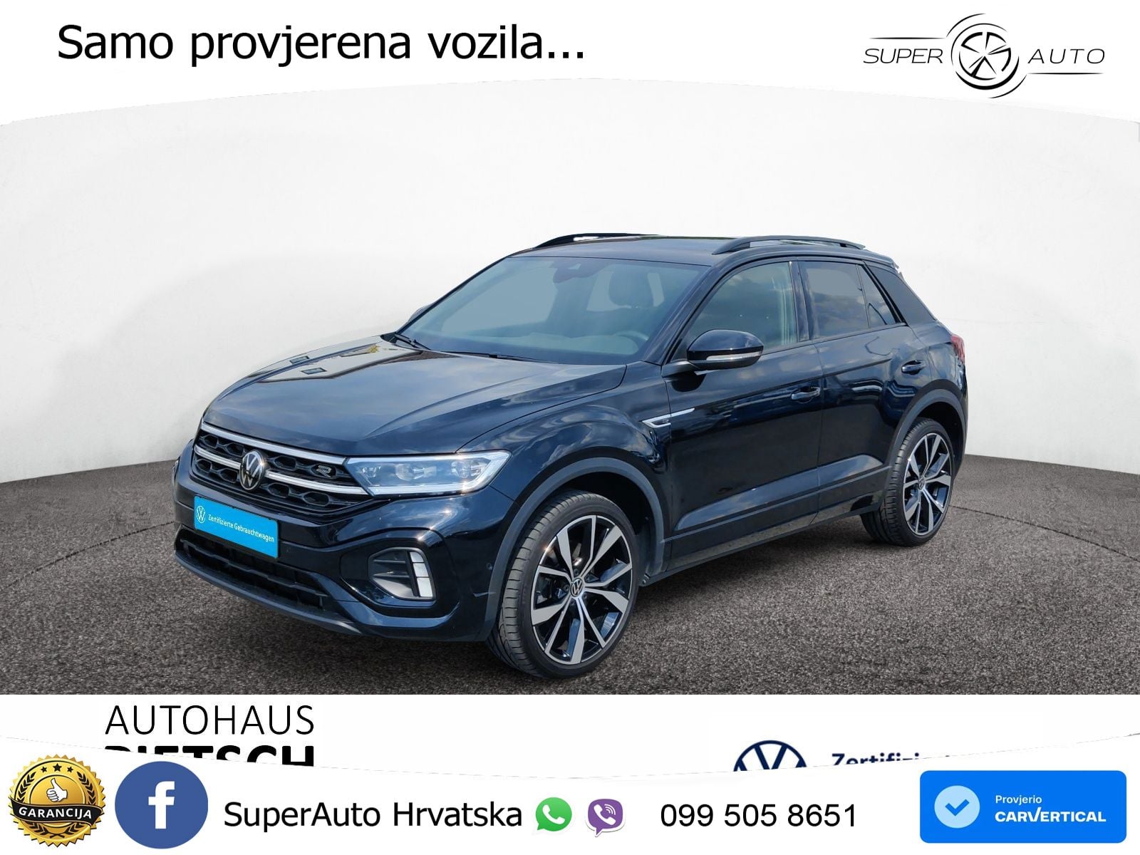 Volkswagen T-Roc I 2.0 TSI (190 KS) 4M DSG LED+GR SJED+ACC