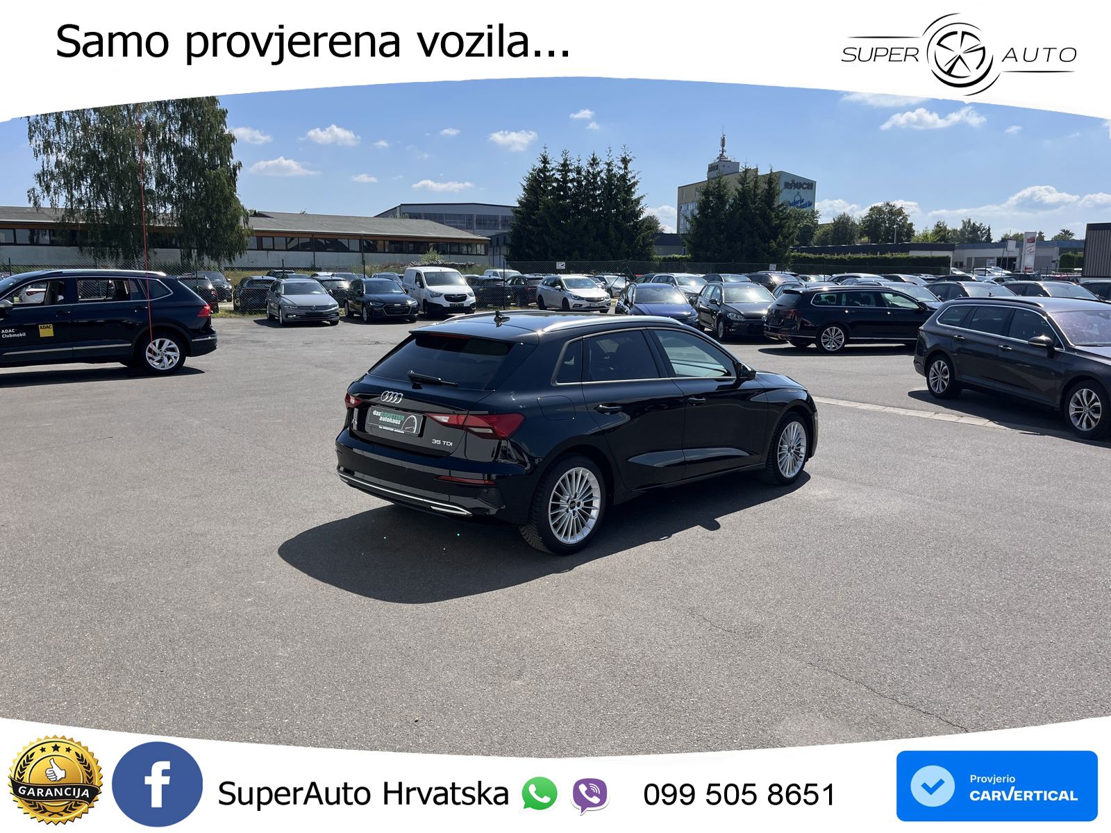 Audi A3 35 TDI (150 KS) S tronic LED+GR SJED+ACC