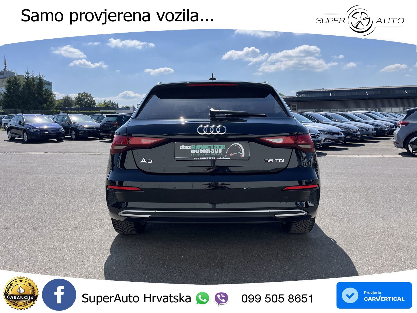 Audi A3 35 TDI (150 KS) S tronic LED+GR SJED+ACC