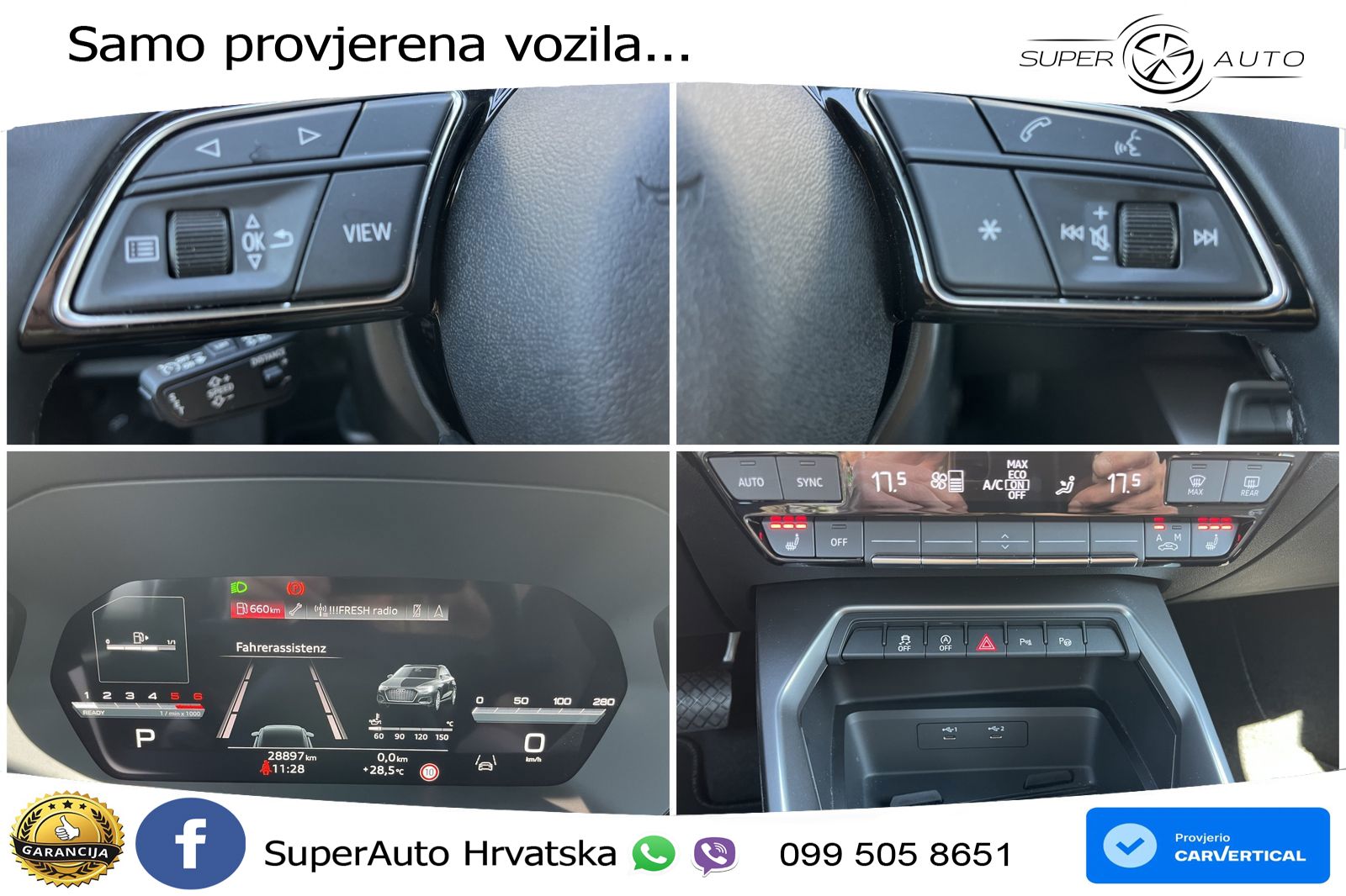 Audi A3 35 TDI (150 KS) S tronic LED+GR SJED+ACC