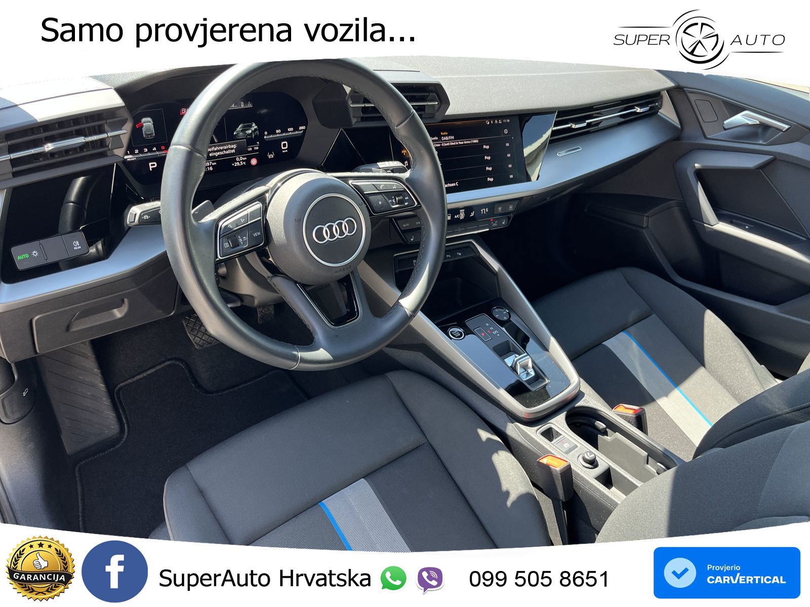 Audi A3 35 TDI (150 KS) S tronic LED+GR SJED+ACC