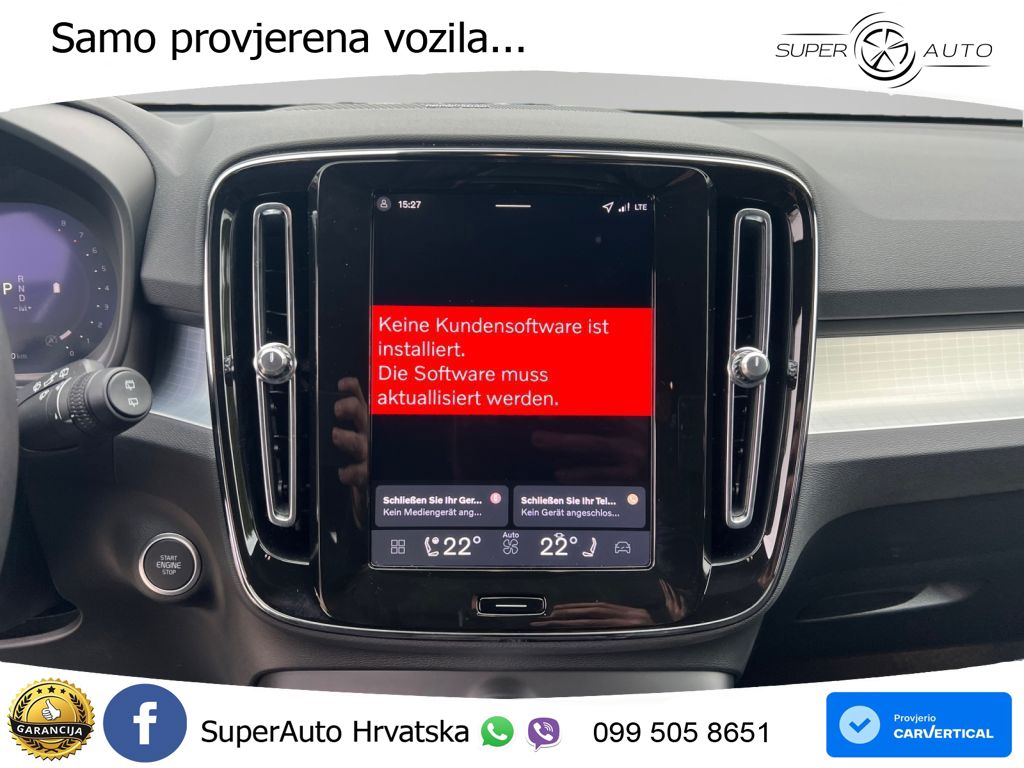 Volvo XC40 2.0 B4 AWD 197 KS Automatic ACC+GR SJED+360+PANO