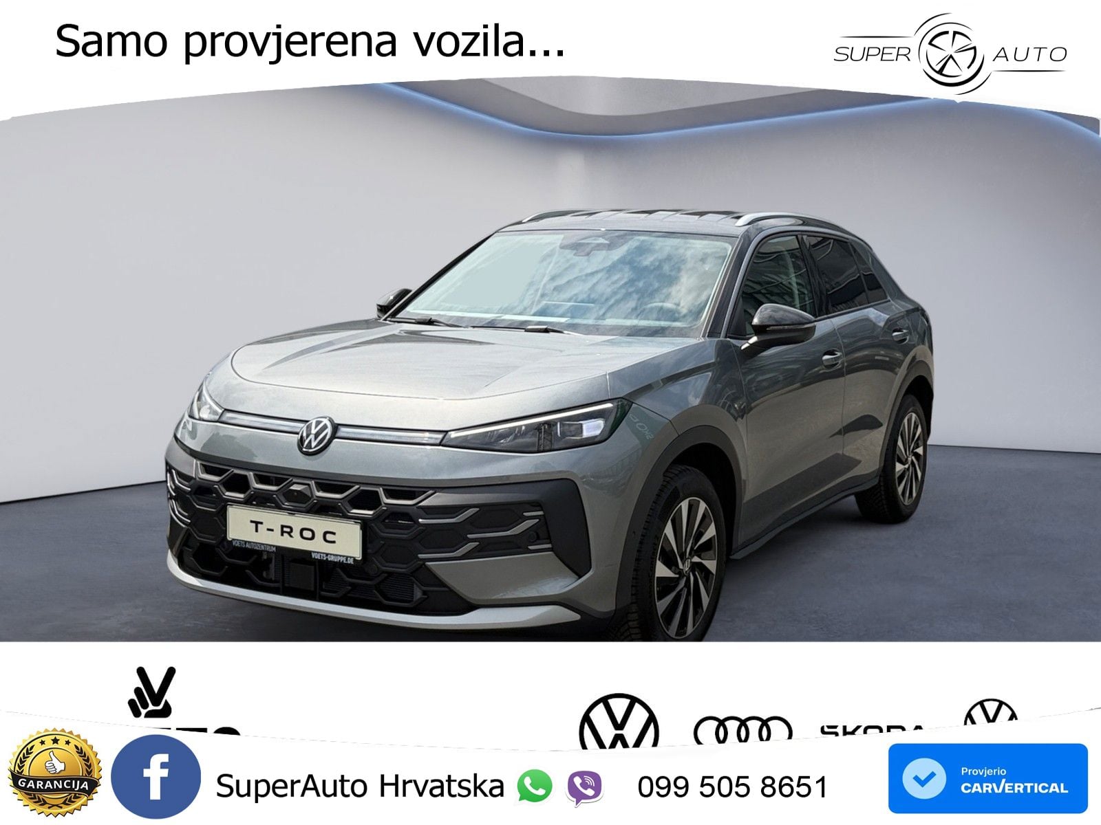 Volkswagen T-Roc 1.5 eTSI (150 KS)  DSG MATRIX+GR SJED+KAM
