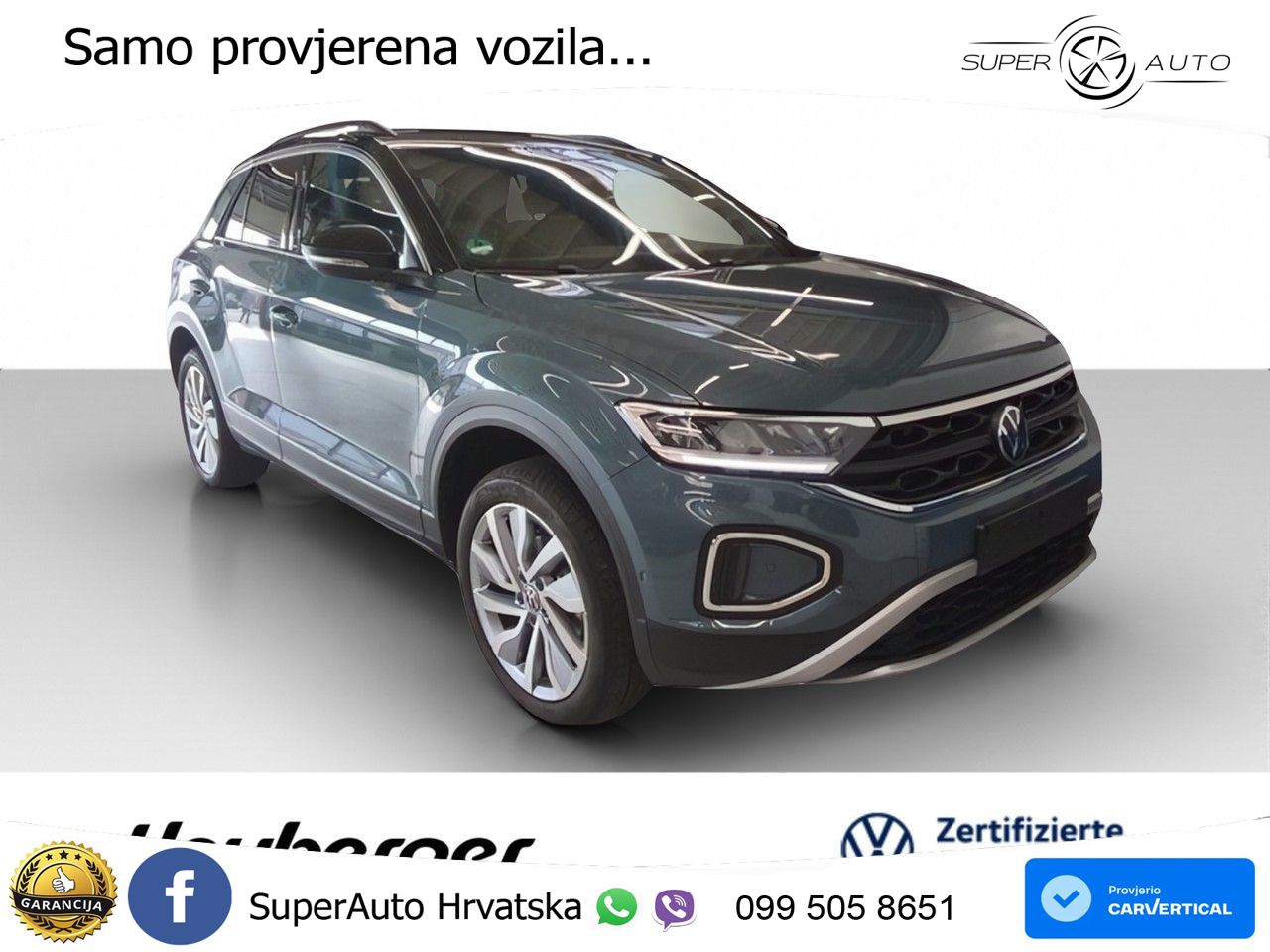 Volkswagen T-Roc 1.5 TSI (150 KS) DSG LED+GR SJED+ACC