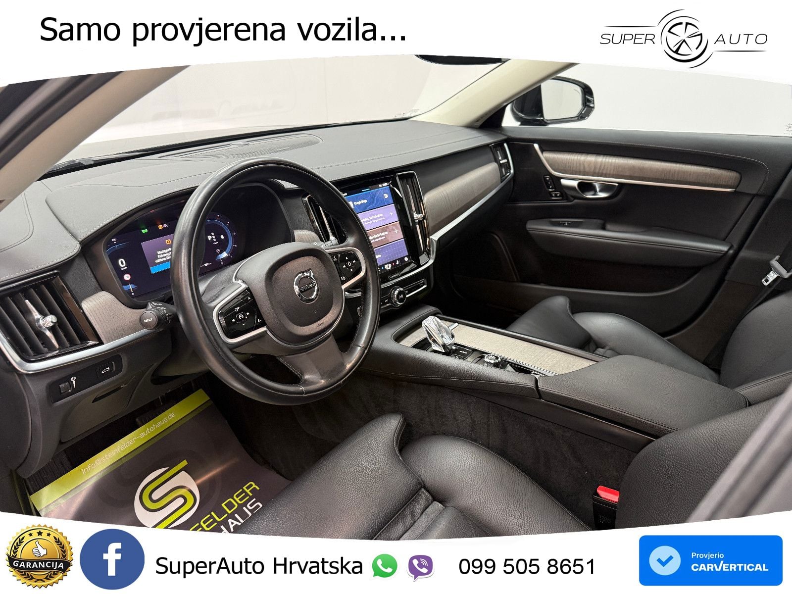 Volvo V90 2.0 B4 Diesel AWD Geartronic LED+GR SJED+ACC
