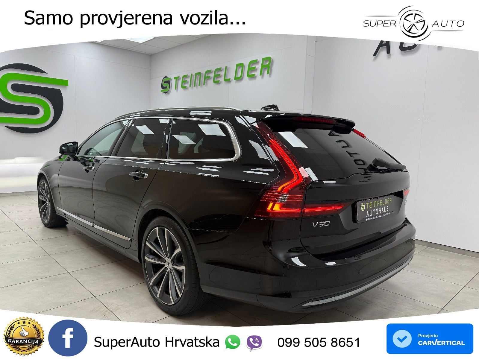 Volvo V90 2.0 B4 Diesel AWD Geartronic LED+GR SJED+ACC