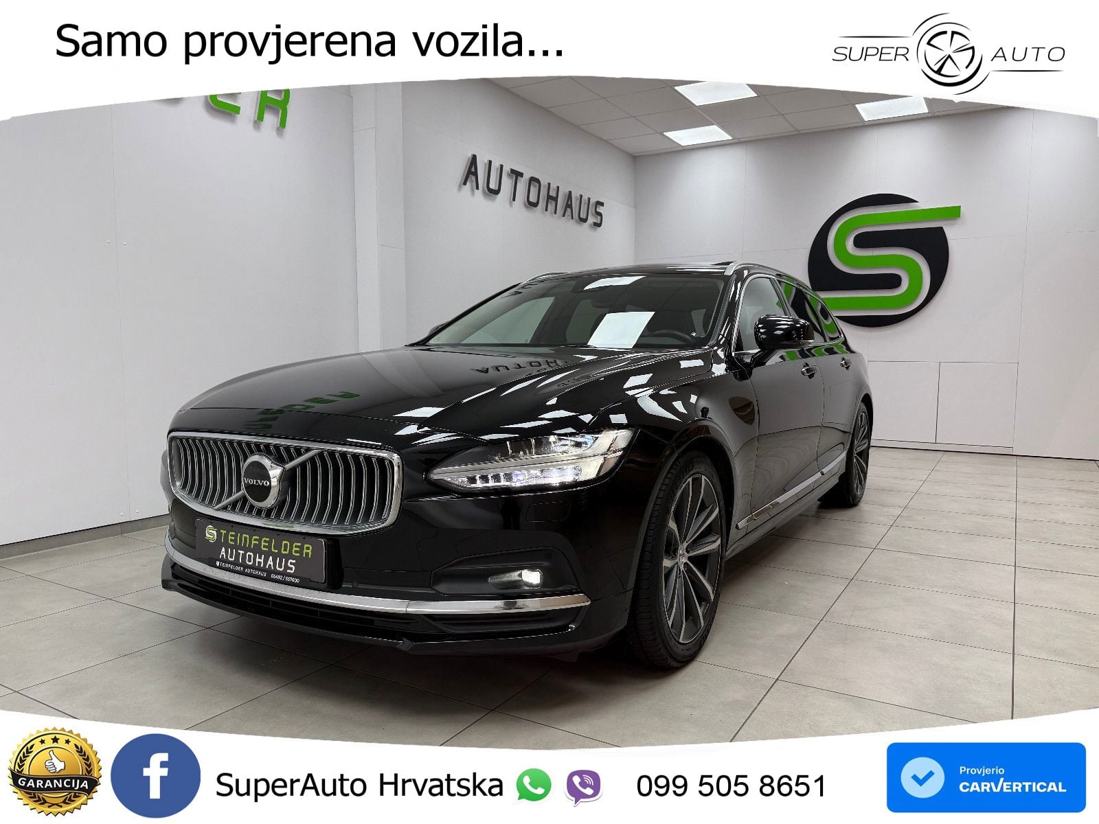 Volvo V90 2.0 B4 Diesel AWD Geartronic LED+GR SJED+ACC