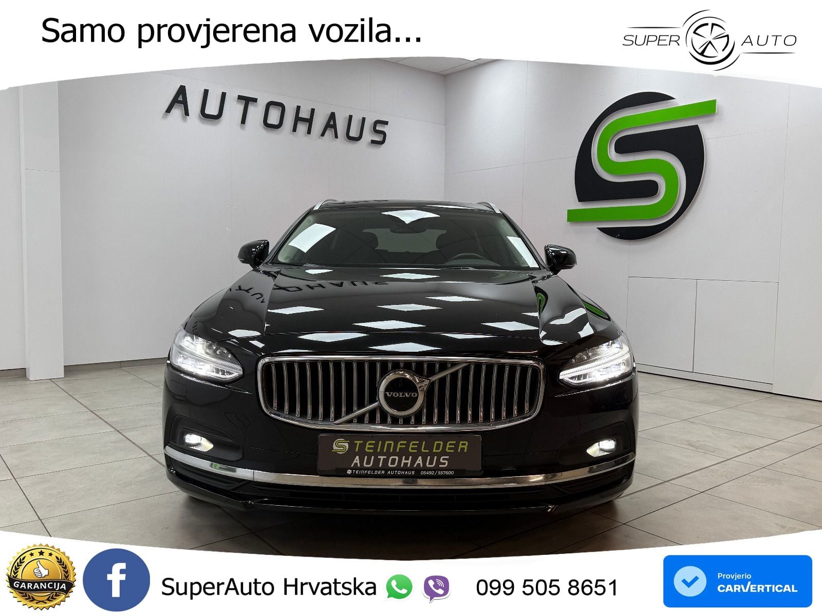 Volvo V90 2.0 B4 Diesel AWD Geartronic LED+GR SJED+ACC