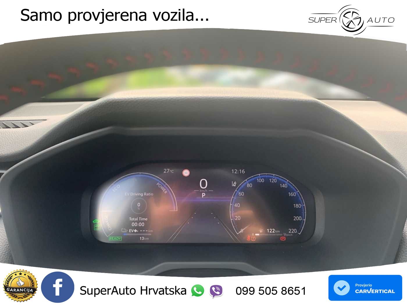 Toyota RAV4 2.5 (306 KS) Hybrid AWD-i eCVT LED+GR SJED+ACC