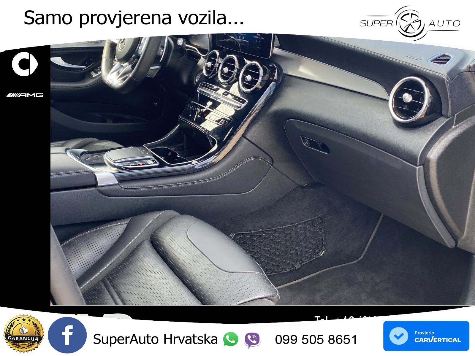 Mercedes AMG GLC 63 S V8 (510 KS) 4MATIC+ MCT LED+GR SJED+ACC